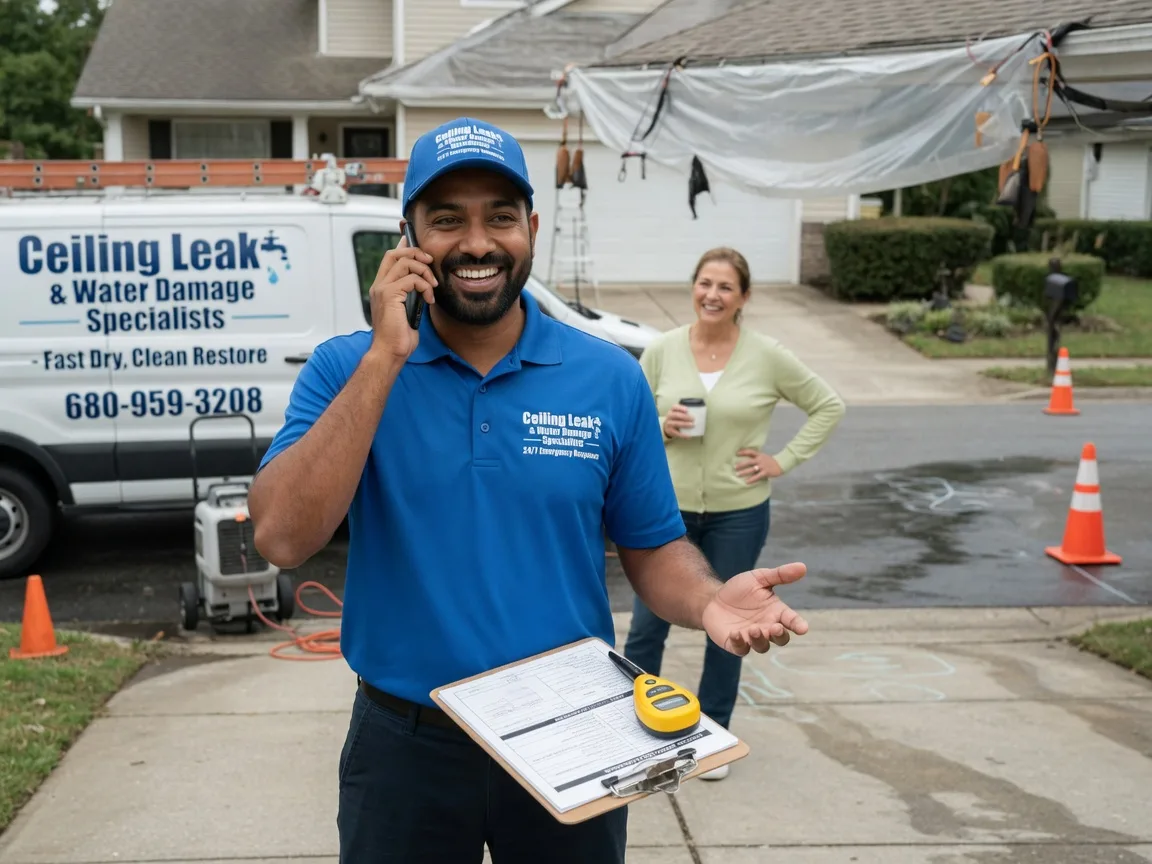Ceiling Leak Cleanup Searsport, ME FAQs